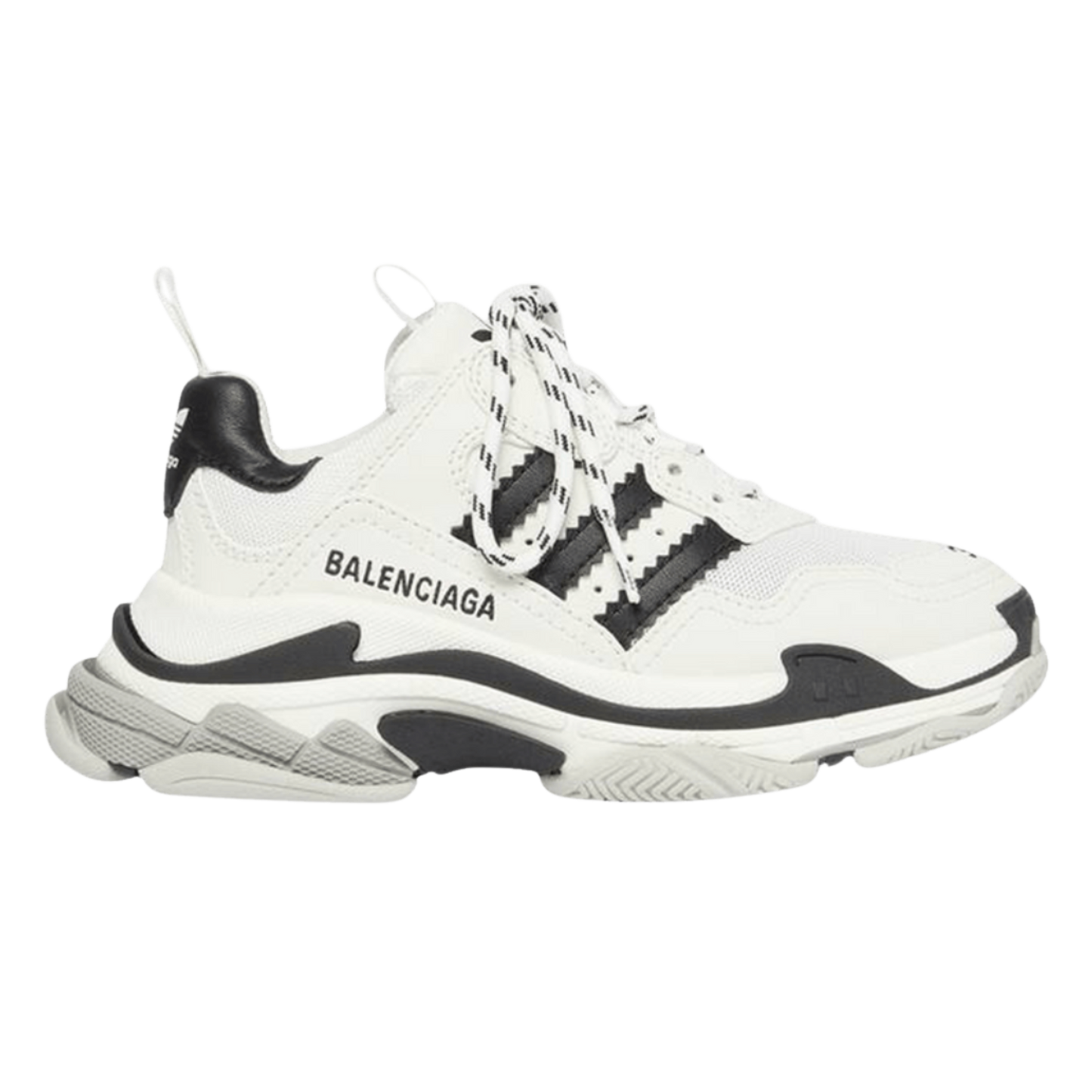 Adidas x Balenciaga Triple S Sneaker 'White Black'