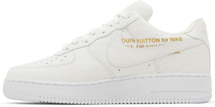 Louis Vuitton x Air Force 1 Low 'Triple White